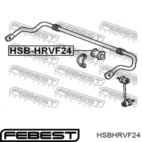 Втулка переднего стабилизатора HSBHRVF24 Febest