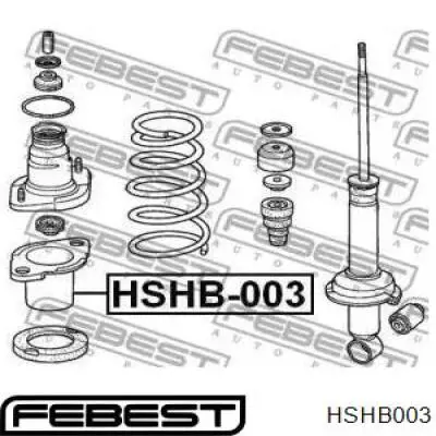 HSHB003 Febest буфер (отбойник амортизатора заднего)