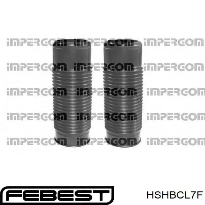 Caperuza protectora/fuelle, amortiguador delantero HSHBCL7F Febest