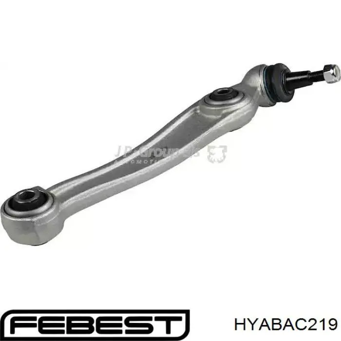 Наружный сайлентблок заднего поперечного рычага  Febest HYABAC219