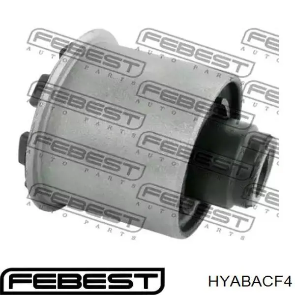 HYABACF4 Febest сайлентблок (подушка передней балки (подрамника))