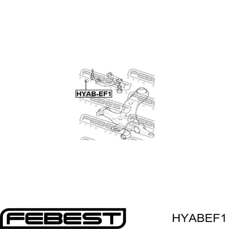 Купить HYABEF1 Febest Сайлентблок переднего верхнего рычага
