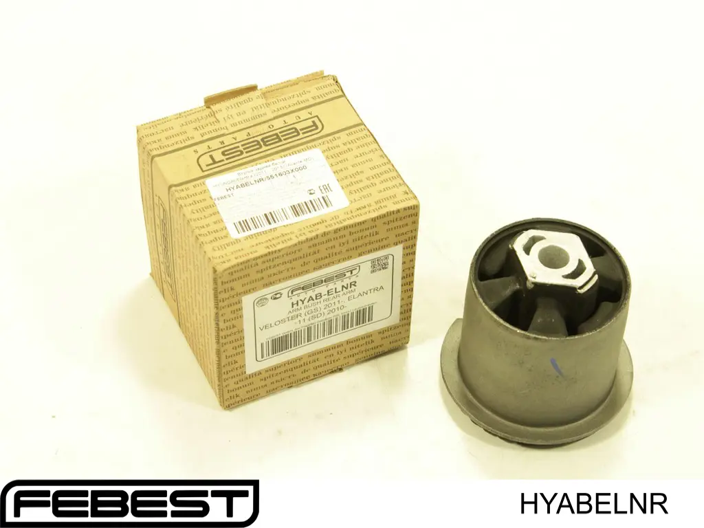 Bloco silencioso de viga traseira (de plataforma veicular) Q0051150 Q-fix