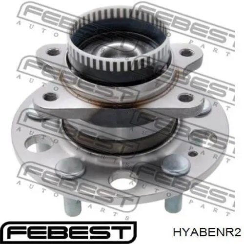 Купить HYABENR2 Febest Сайлентблок цапфы задней