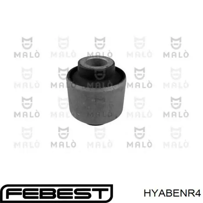 Сайлентблок поперечного заднего рычага Febest HYABENR4