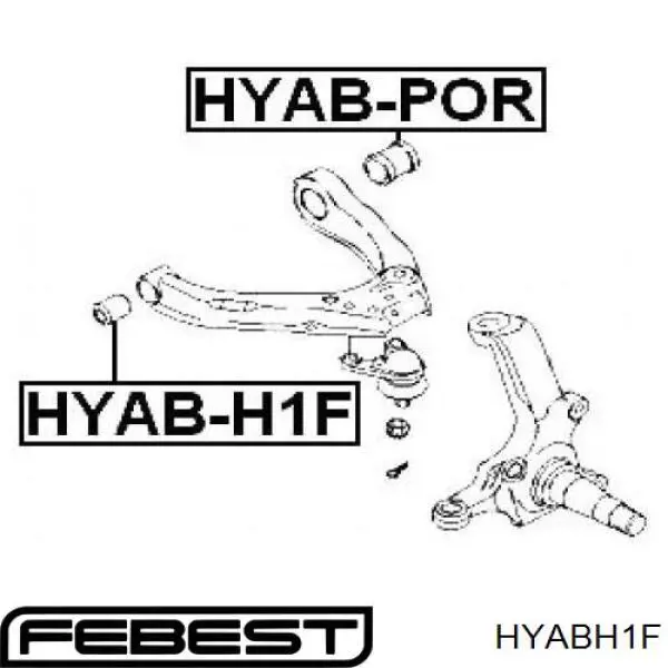 Купить GV0169 CTR Сайлентблок нижний передней подвески