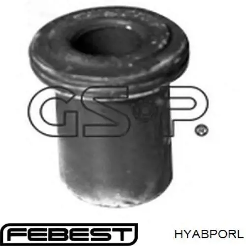 Задний сайлентблок задней рессоры Febest HYABPORL