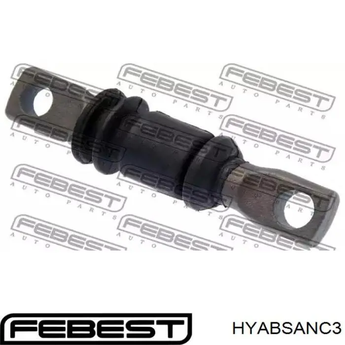 Сайлентблоки продольных рычагов задней подвески Febest HYABSANC3