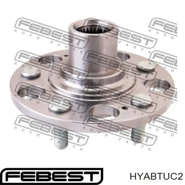 Сайлентблок цапфы задней HYABTUC2 Febest