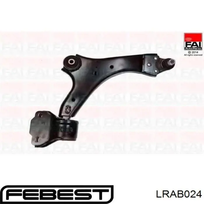 Сайлентблок переднего нижнего рычага Febest LRAB024