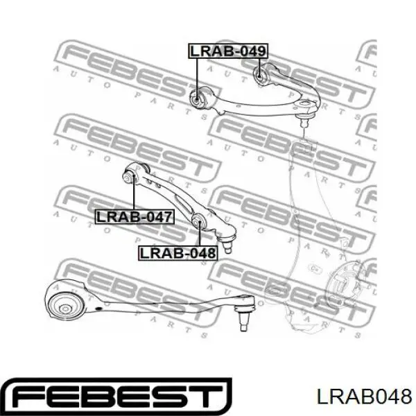 Сайлентблок передней подвески Aplus 24653AP цена, от 13.13 USD