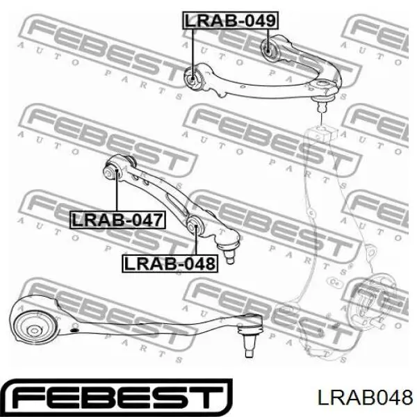 Сайлентблок переднего нижнего рычага PLR5171243 Plrsolutions