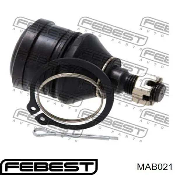 Купить MAB021 Febest Сайлентблок нижний передней подвески