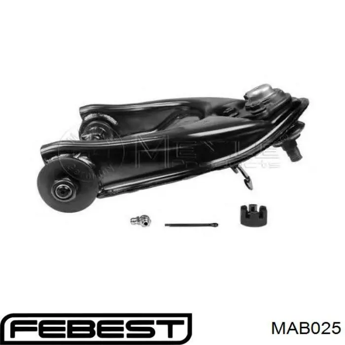 Сайлентблок верхнего рычага передней подвески Febest MAB025 цена, от 4.06 USD