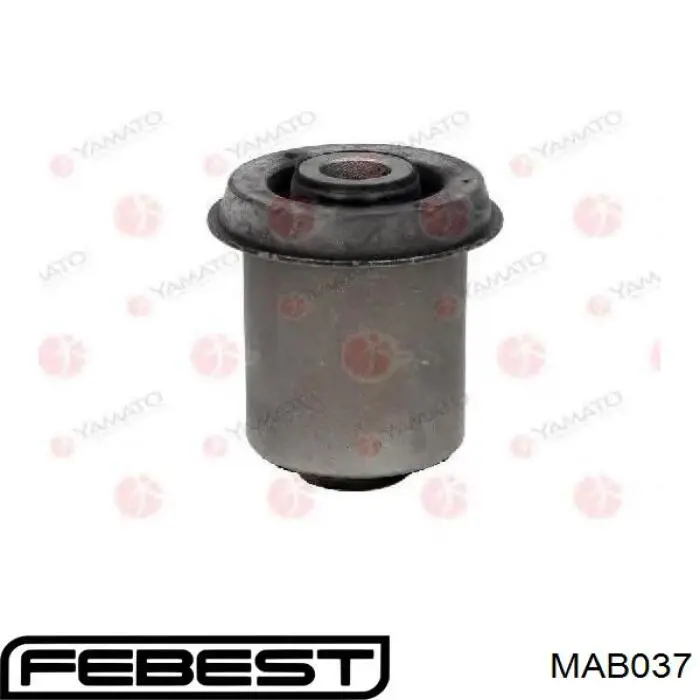 MAB037 Febest Полиуретановый сайлентблок заднего верхнего рычага