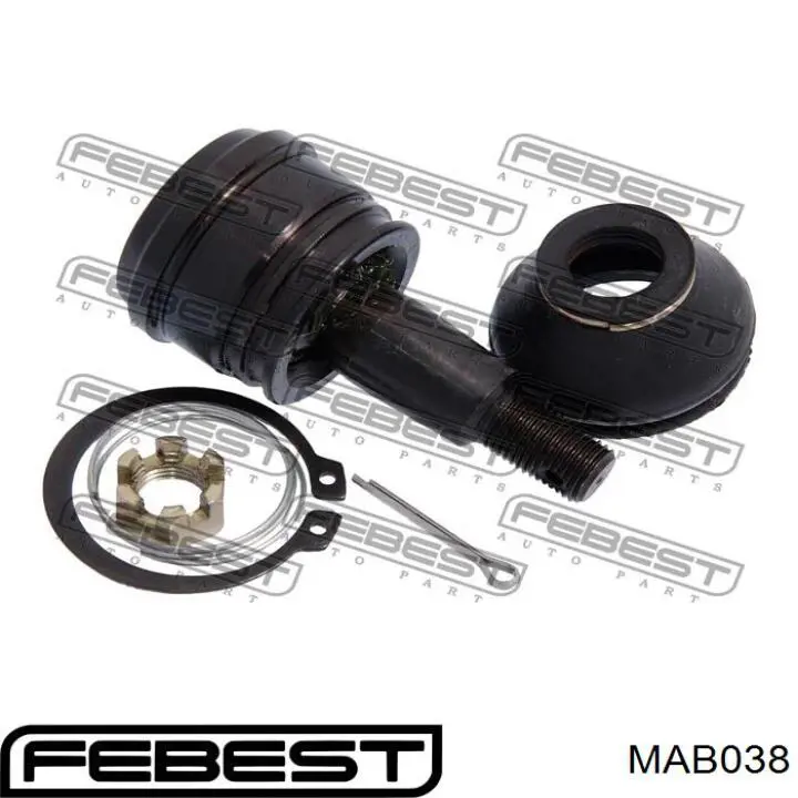 Сайлентблок заднего нижнего рычага Febest MAB038