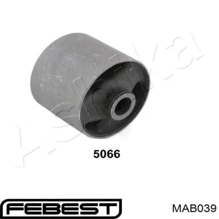 MAB039 Febest Сайлентблок задней тяги