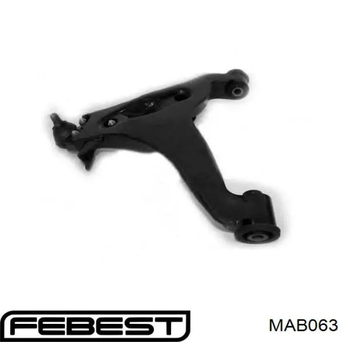 Сайлентблок переднего нижнего рычага Febest MAB063