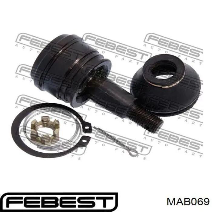 Сайлентблок заднего поперечного рычага внутренний MAB069 Febest