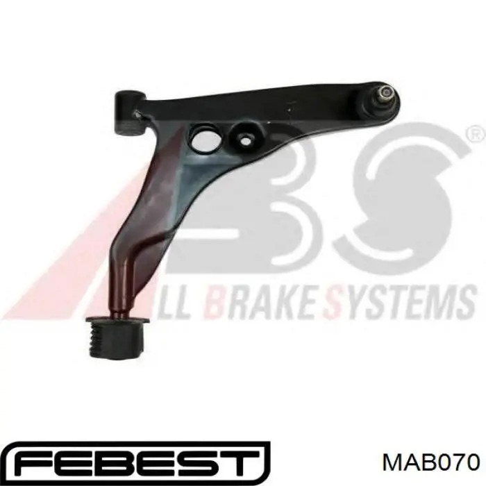 MAB070 Febest Сайлентблок нижнего переднего рычага