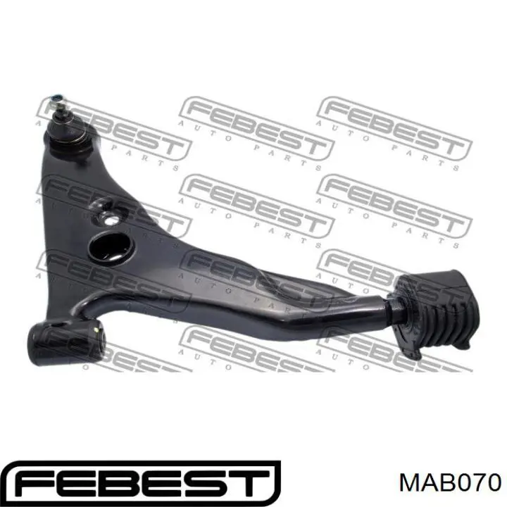Купить MAB070 Febest Сайлентблок нижний передней подвески