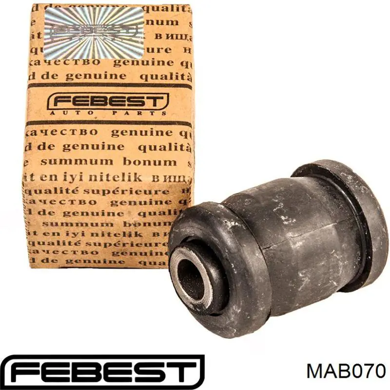 Сайлентблок переднего нижнего рычага Febest MAB070