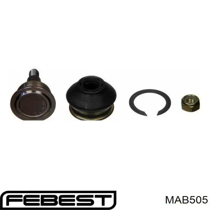 Купить MAB505 Febest Сайлентблок переднего верхнего рычага