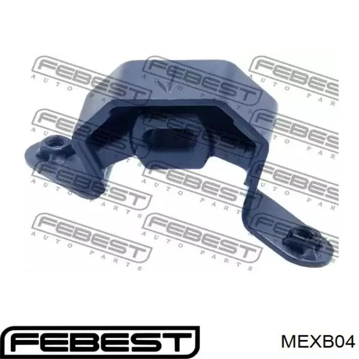 Купить MEXB04 Febest Подвесные подушки глушителя