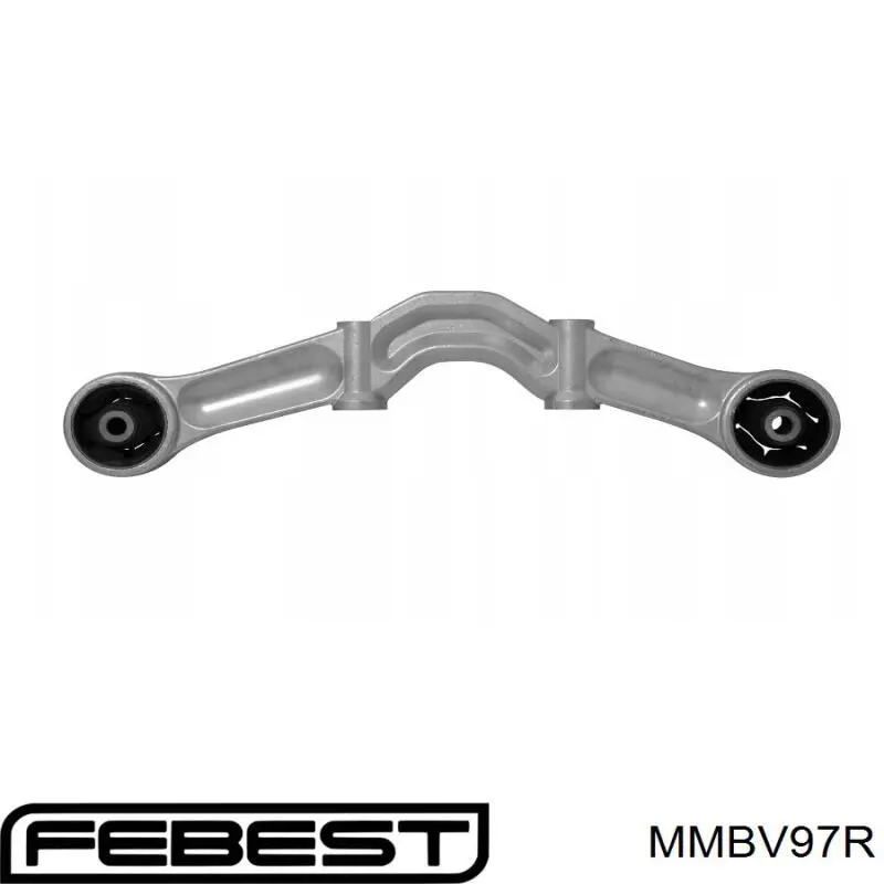 Сайлентблок траверси кріплення заднього редуктора, правий MMBV97R Febest