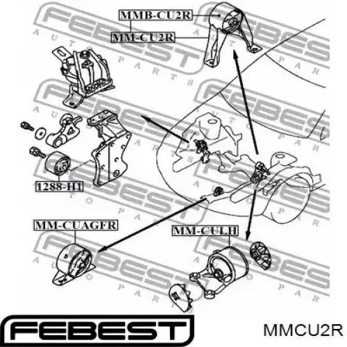  MMCU2R Febest