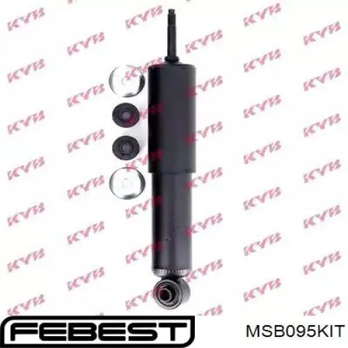 Втулка стойки переднего стабилизатора MSB095KIT Febest