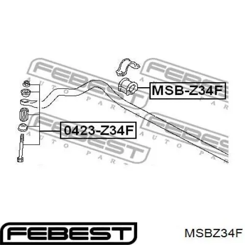 Втулка переднего стабилизатора Masuma MP1187 цена, от 4.41 USD