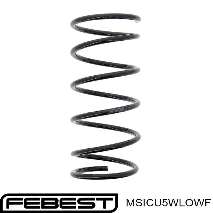 Проставка (резиновое кольцо) пружины передней нижняя Febest MSICU5WLOWF