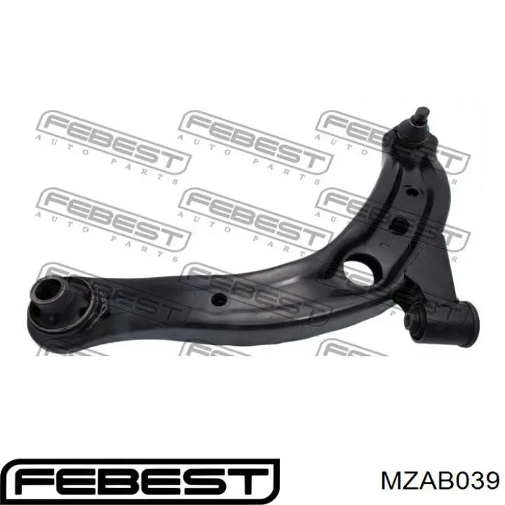 Купить MZAB039 Febest Сайлентблок нижний передней подвески