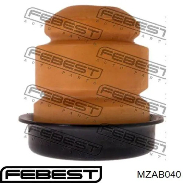 Сайлентблок нижнего заднего продольного рычага  Febest MZAB040