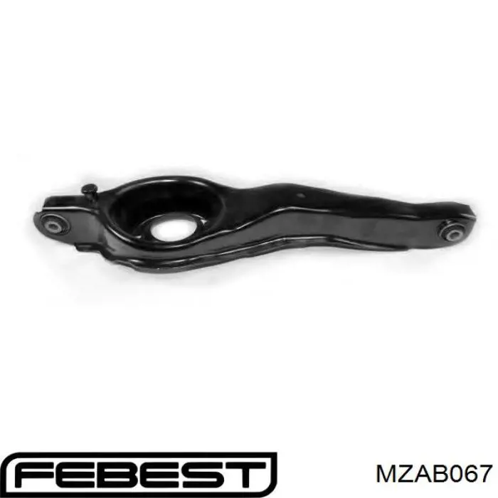 Сайлентблок амортизатора заднего FEBEST MZAB067 Сайлентблок амортизатора заднего FEBEST MZAB067