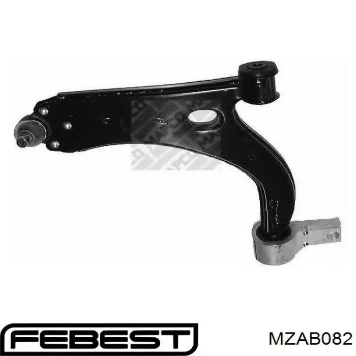 MZAB082 Febest Сайлентблок нижнего переднего рычага
