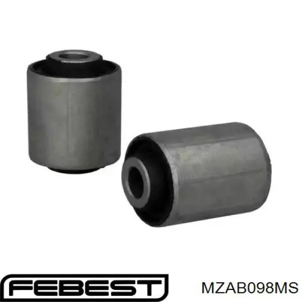 Сайлентблок заднего нижнего рычага MZAB098MS Febest