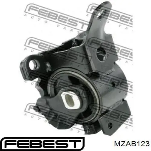 Сайлентблок кронштейна задней подушки двигателя MZAB123 Febest