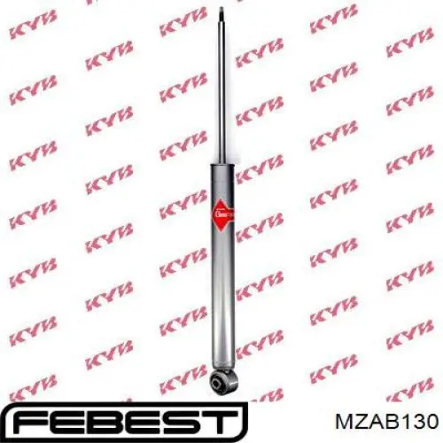 Купить MZAB130 Febest Втулка заднего амортизатора