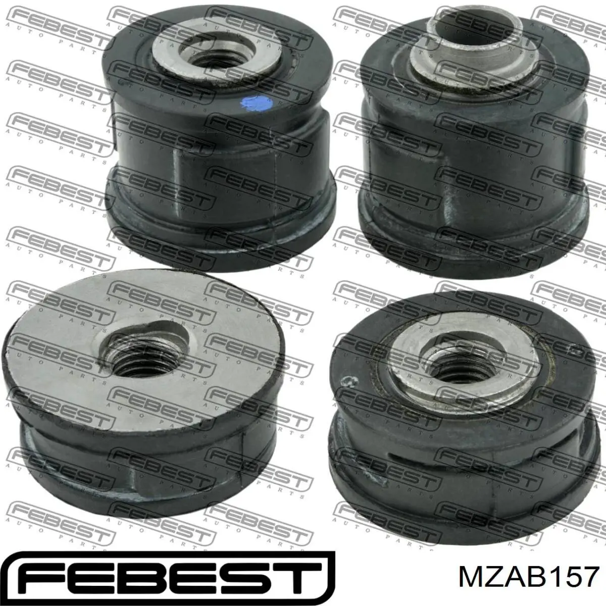 Сайлентблок передней подвески Febest MZAB157 цена, от 15.63 USD