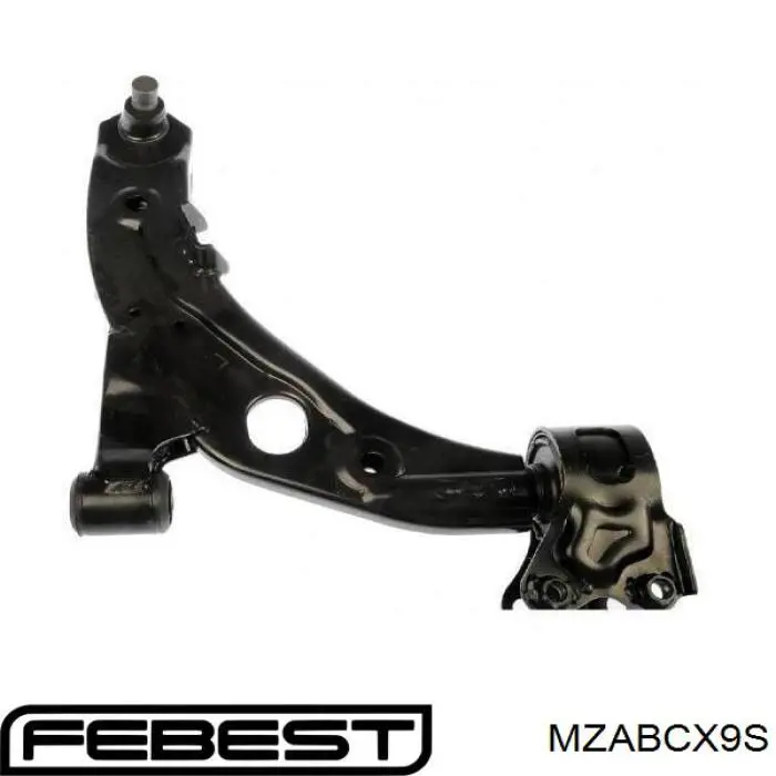 Сайлентблок передней подвески Febest MZABCX9S цена, от 11.35 USD