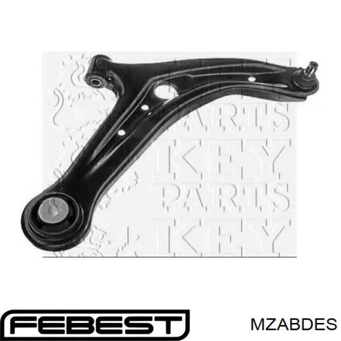 MZABDES Febest Сайлентблок нижнего переднего рычага