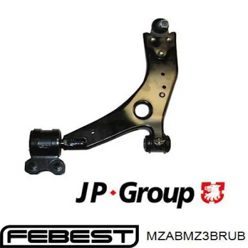 Купить MZABMZ3BRUB Febest Сайлентблок нижний передней подвески