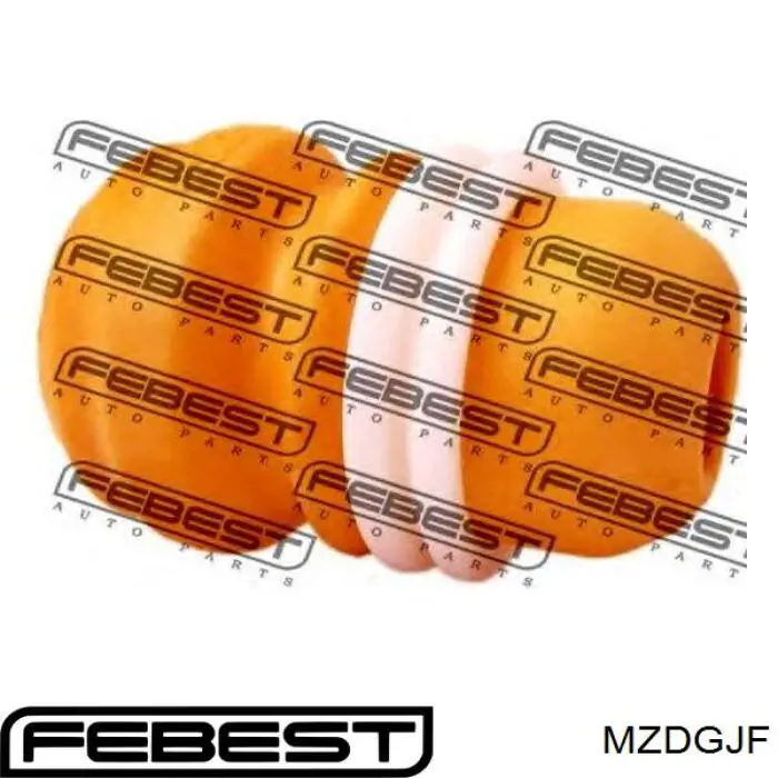 Буфер (отбойник) амортизатора переднего MZDGJF Febest
