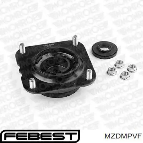 Буфер (отбойник) амортизатора переднего LC6234111 Mazda
