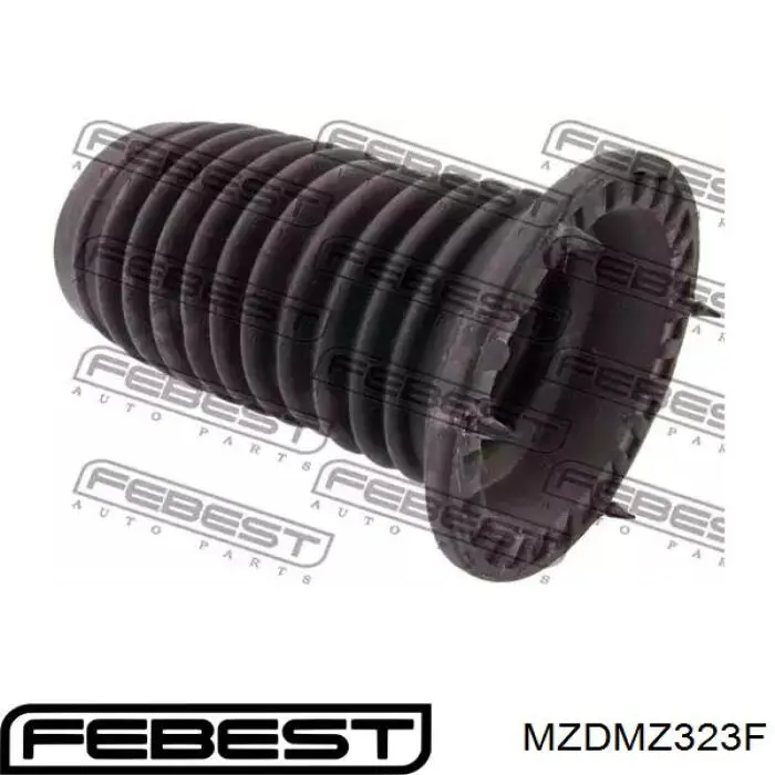 Pára-choque (grade de proteção) de amortecedor dianteiro BR5G34111A Mazda