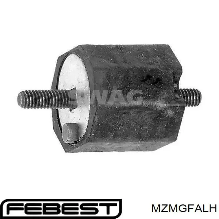 Левая подушка двигателя MZMGFALH Febest