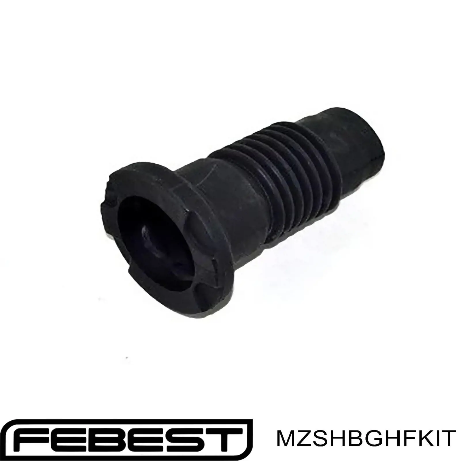 Купить MZSHBGHFKIT Febest Буфер (отбойник) амортизатора переднего + пыльник