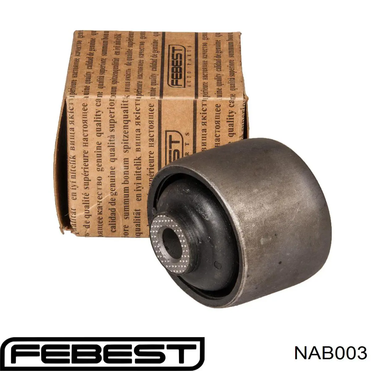 Сайлентблок заднего подрамника Febest NAB003 цена, от 8.38 USD
